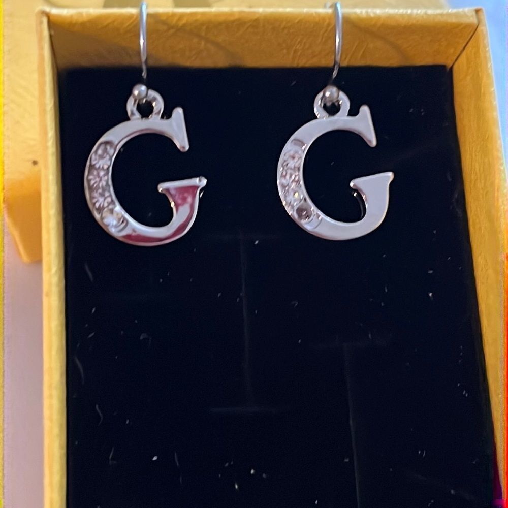 Pair of Diamond (G) Earrings
